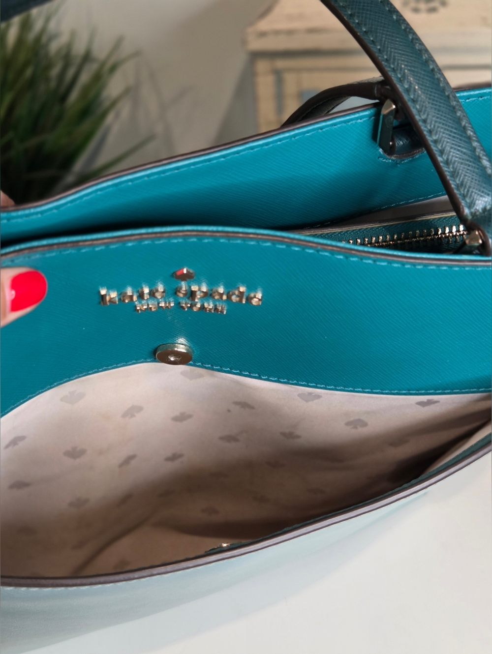 Kate Spade NY Staci Colorblock Leather Tote - Picture 12 of 16